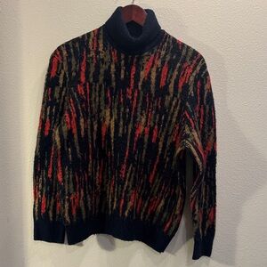 Zara Multicolor Patterned Sweater
